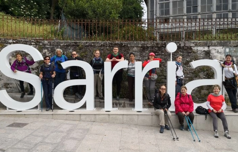 Camino de Santiago from Sarria